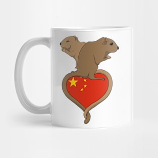 Gerbil China (light) Mug